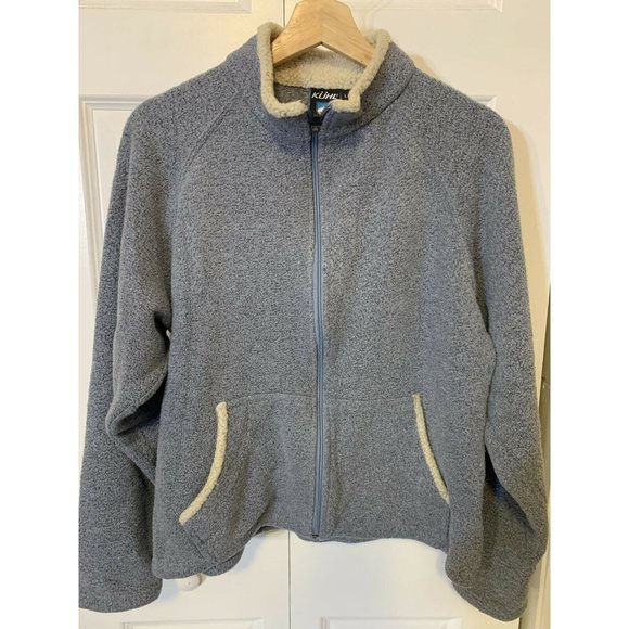 KUHL Jacket Women's Size L Fleece Full Zip Jacket Gray - Picture 1 of 6